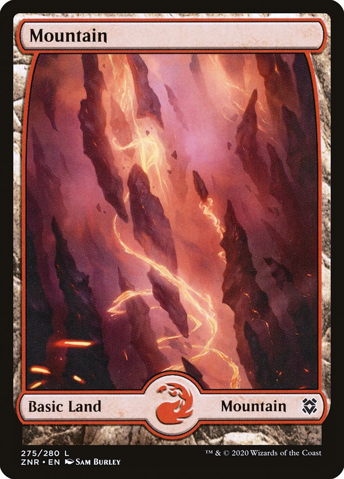 Mountain (275) [Zendikar Rising] | Silver Goblin