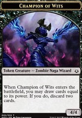 Champion of Wits // Insect Double-Sided Token [Hour of Devastation Tokens] | Silver Goblin