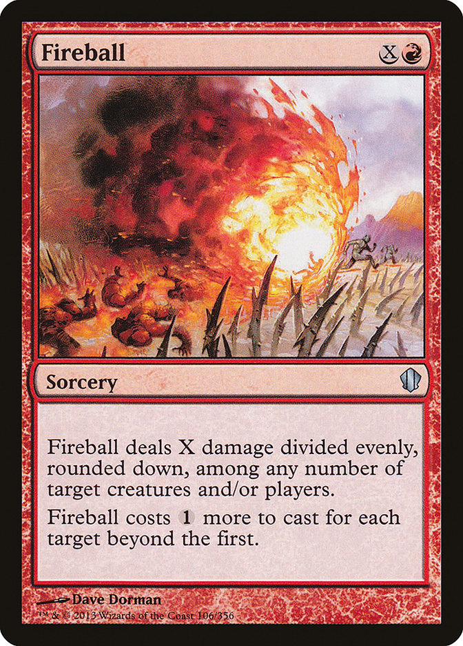 Fireball [Commander 2013] | Silver Goblin