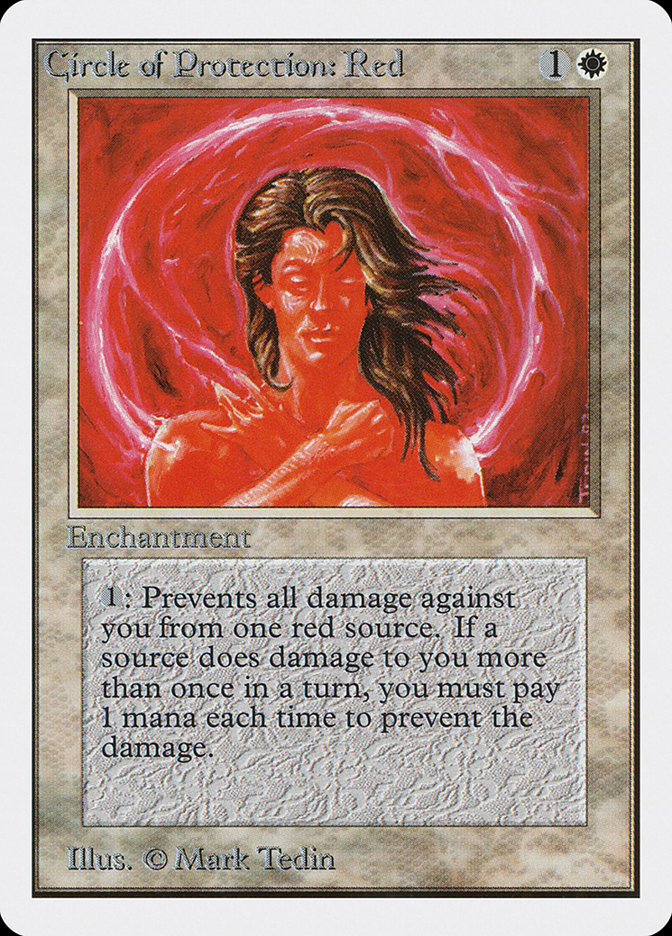 Circle of Protection: Red [Unlimited Edition] | Silver Goblin