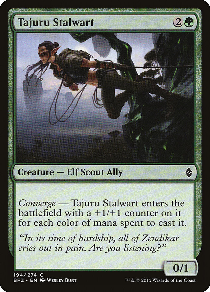 Tajuru Stalwart [Battle for Zendikar] | Silver Goblin