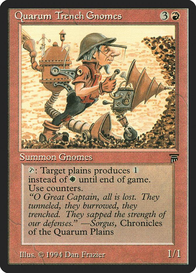 Quarum Trench Gnomes [Legends] | Silver Goblin