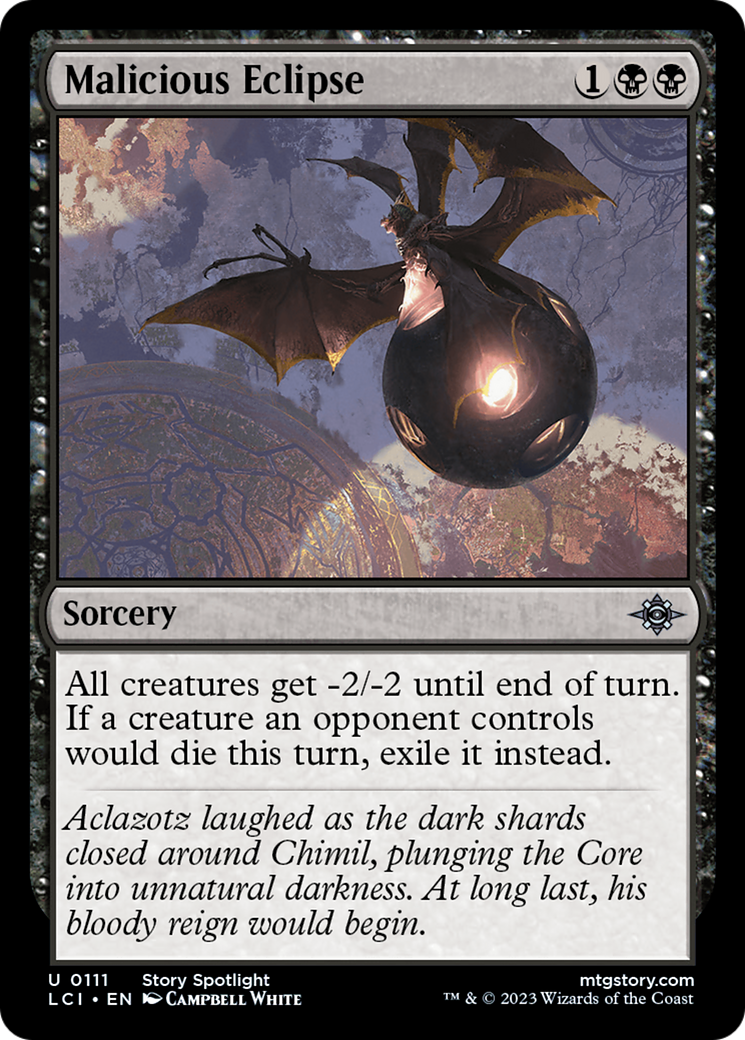Malicious Eclipse [The Lost Caverns of Ixalan] | Silver Goblin