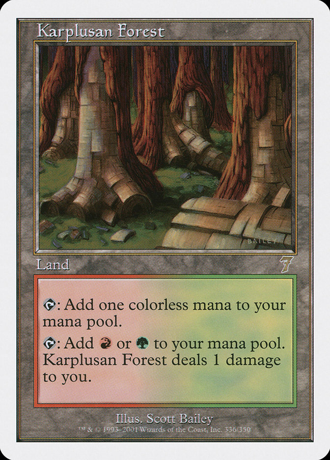Karplusan Forest [Seventh Edition] | Silver Goblin