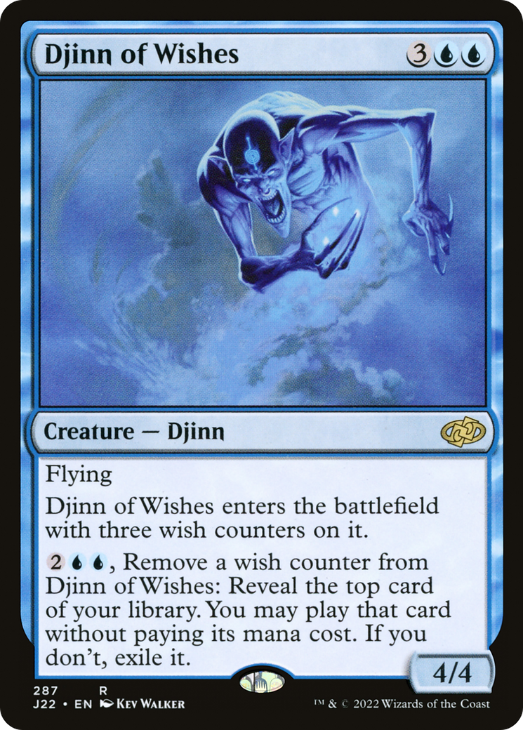 Djinn of Wishes [Jumpstart 2022] | Silver Goblin