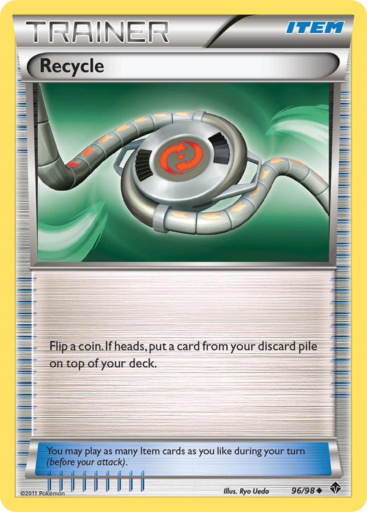 Recycle (96/98) [Black & White: Emerging Powers] | Silver Goblin