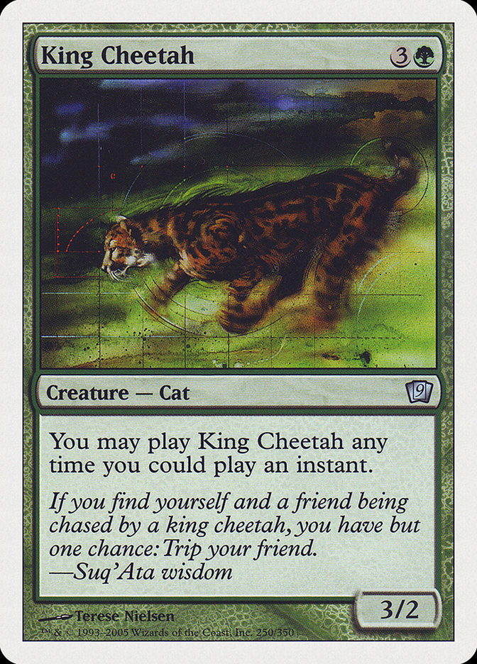 King Cheetah [Ninth Edition] | Silver Goblin