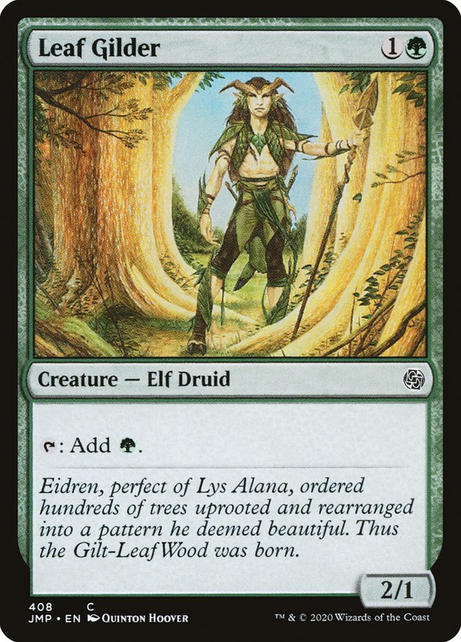 Leaf Gilder [Jumpstart] | Silver Goblin
