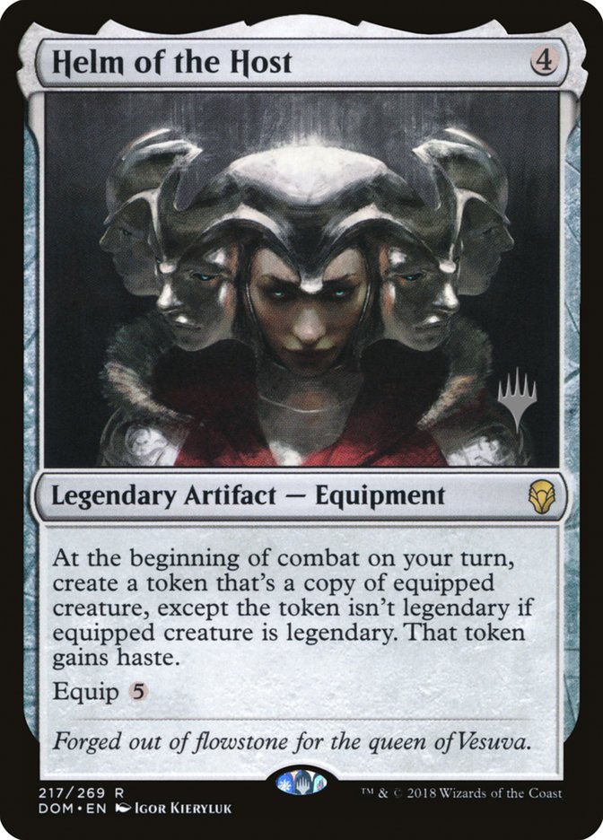 Helm of the Host (Promo Pack) [Dominaria Promos] | Silver Goblin