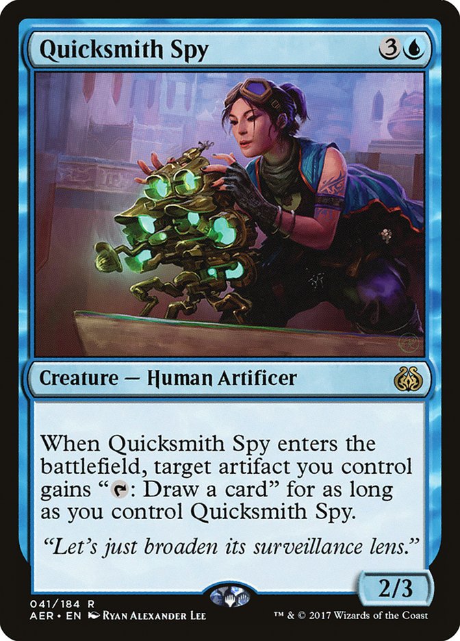Quicksmith Spy [Aether Revolt] | Silver Goblin