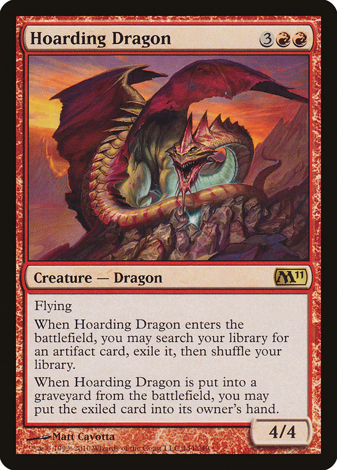 Hoarding Dragon [Magic 2011] | Silver Goblin