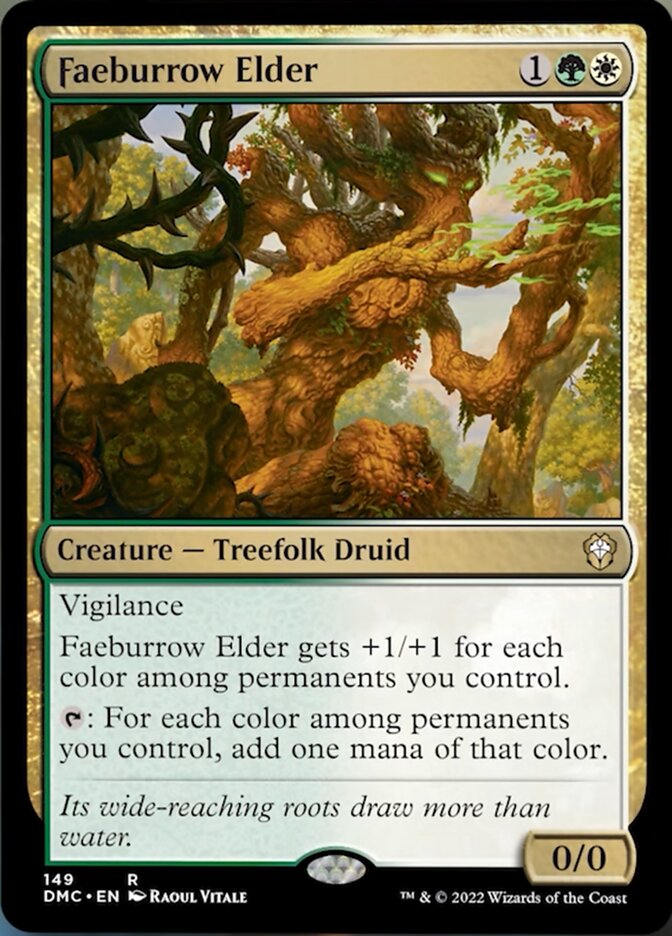 Faeburrow Elder [Dominaria United Commander] | Silver Goblin