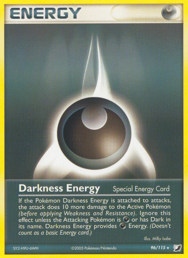 Darkness Energy (96/115) [EX: Unseen Forces] | Silver Goblin
