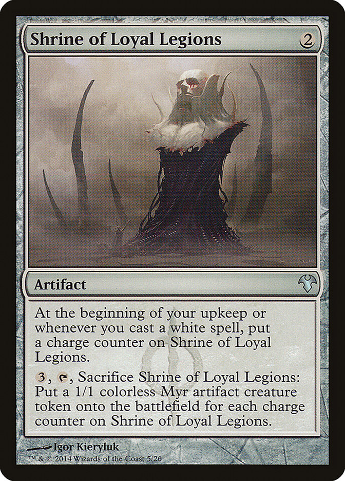 Shrine of Loyal Legions [Modern Event Deck 2014] | Silver Goblin