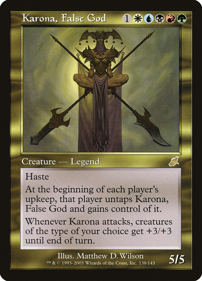 Karona, False God [Scourge] | Silver Goblin