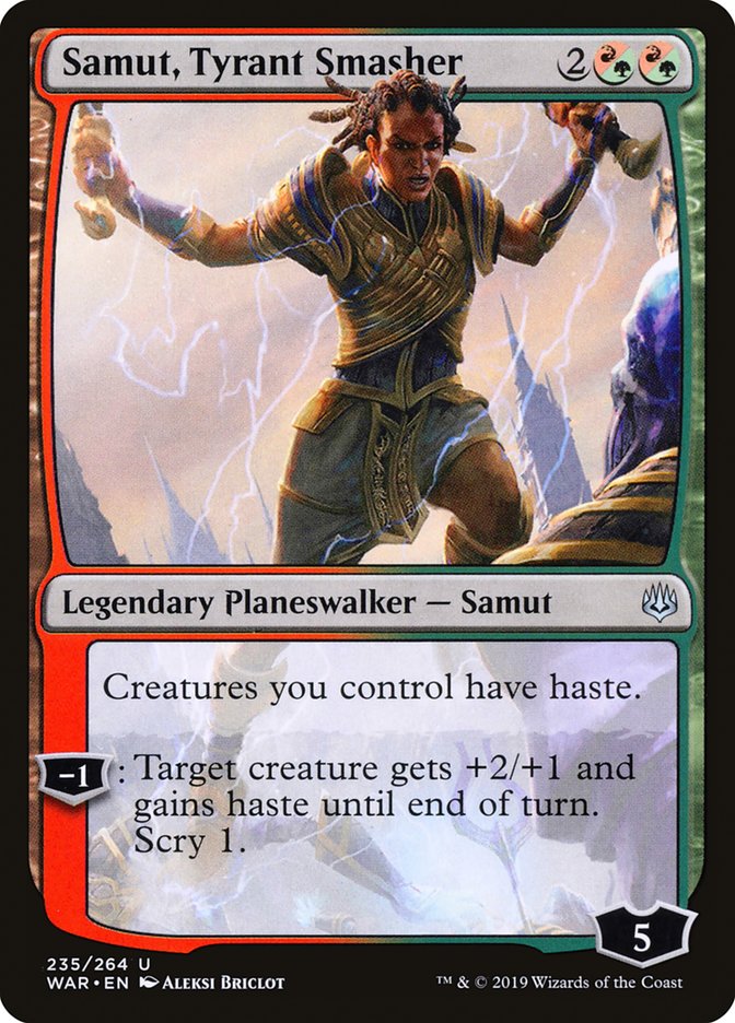 Samut, Tyrant Smasher [War of the Spark] | Silver Goblin