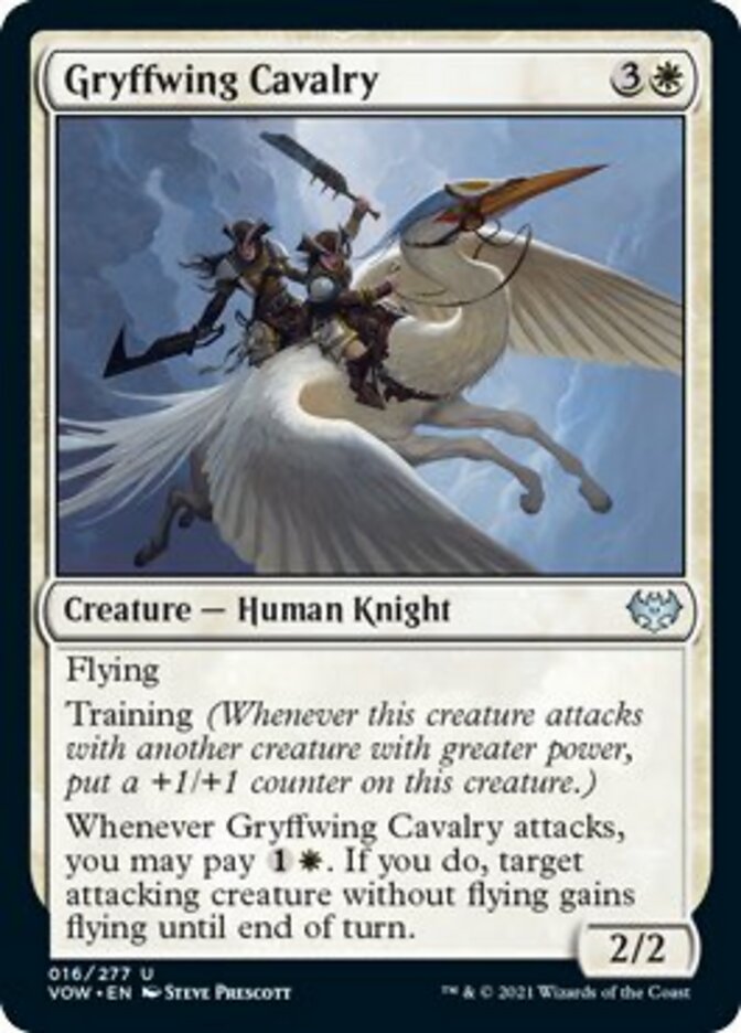 Gryffwing Cavalry [Innistrad: Crimson Vow] | Silver Goblin