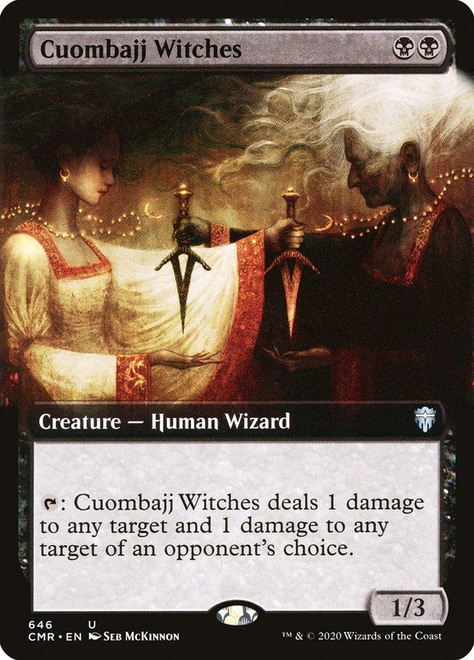 Cuombajj Witches (Extended Art) [Commander Legends] | Silver Goblin
