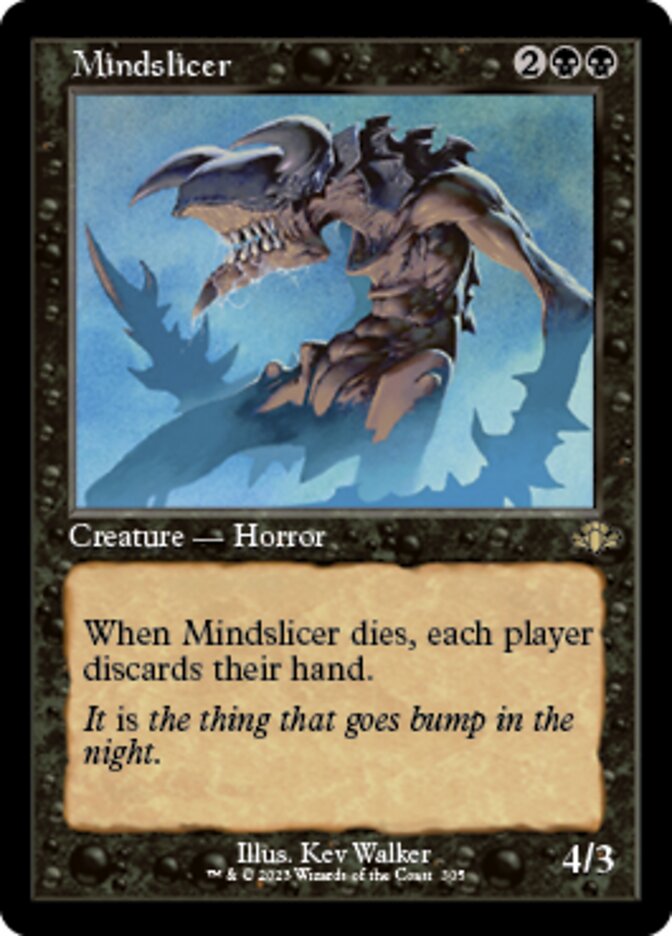 Mindslicer (Retro) [Dominaria Remastered] | Silver Goblin