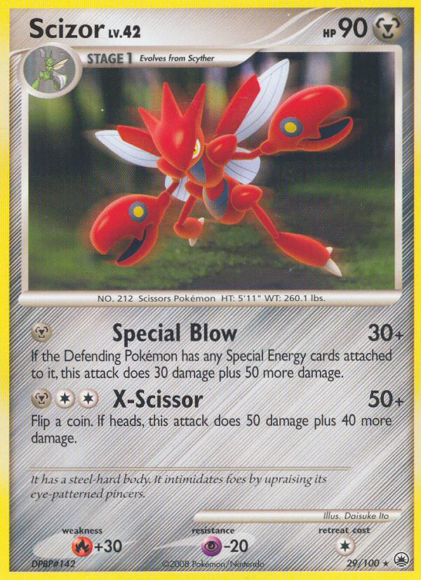 Scizor (29/100) [Diamond & Pearl: Majestic Dawn] | Silver Goblin