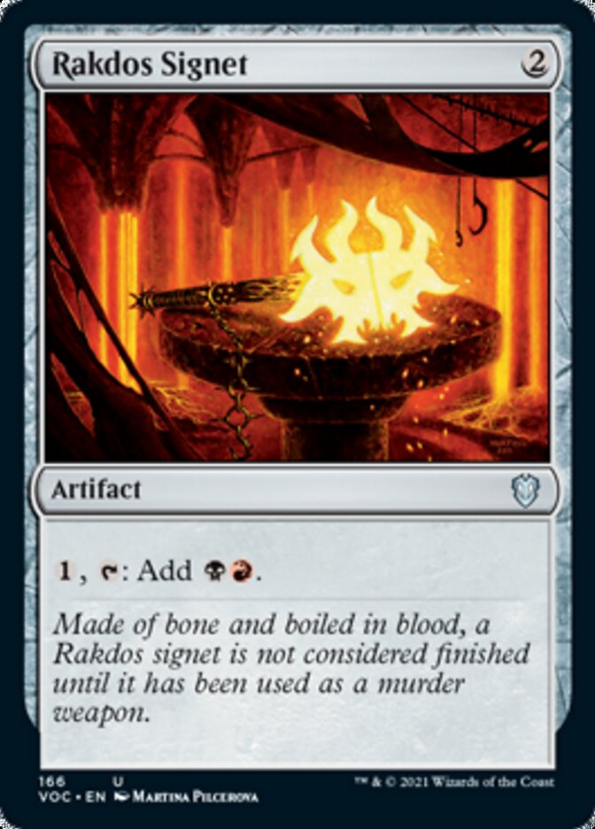 Rakdos Signet [Innistrad: Crimson Vow Commander] | Silver Goblin