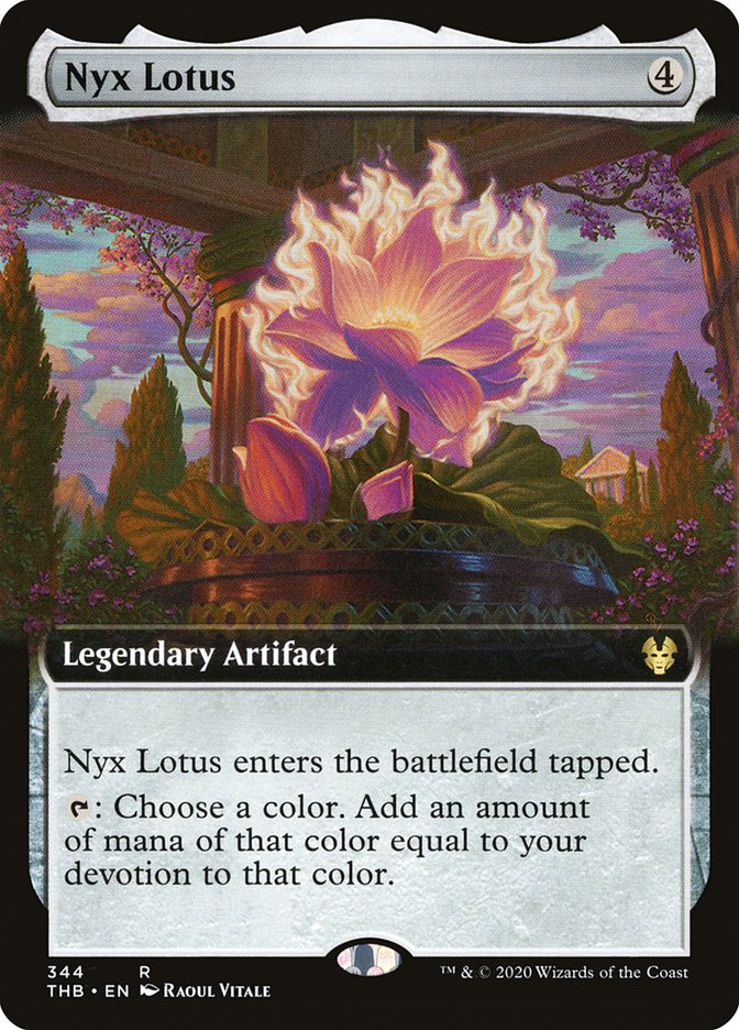 Nyx Lotus (Extended Art) [Theros Beyond Death] | Silver Goblin