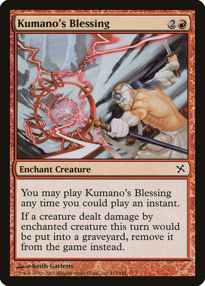 Kumano's Blessing [Betrayers of Kamigawa] | Silver Goblin