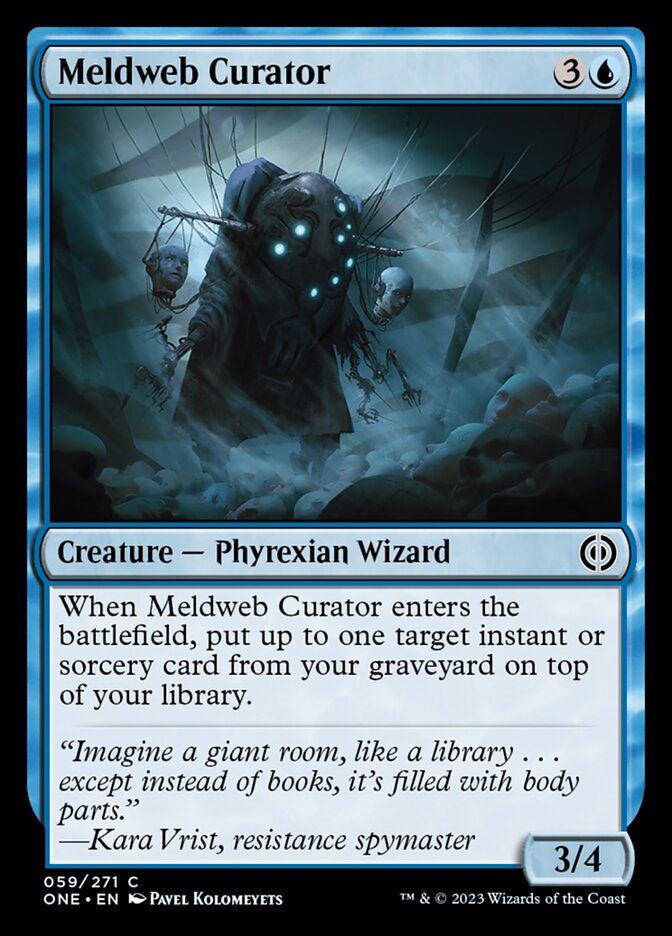 Meldweb Curator [Phyrexia: All Will Be One] | Silver Goblin