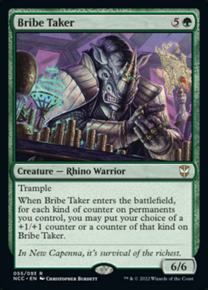 Bribe Taker [Streets of New Capenna Commander] | Silver Goblin