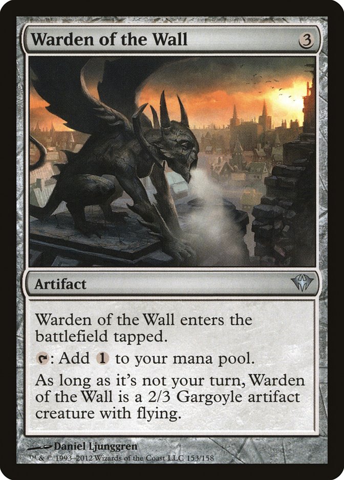 Warden of the Wall [Dark Ascension] | Silver Goblin