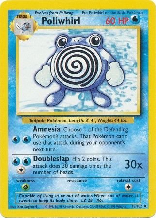 Poliwhirl (38/102) [Base Set Unlimited] | Silver Goblin