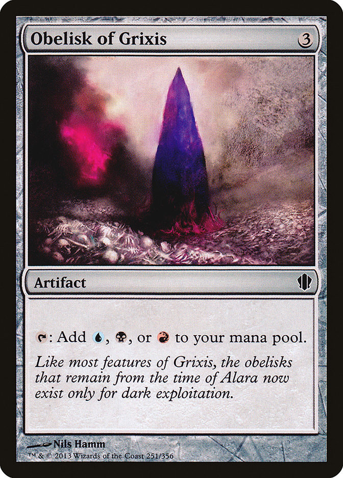 Obelisk of Grixis [Commander 2013] | Silver Goblin