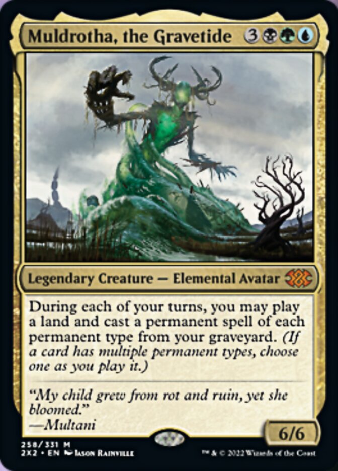 Muldrotha, the Gravetide [Double Masters 2022] | Silver Goblin