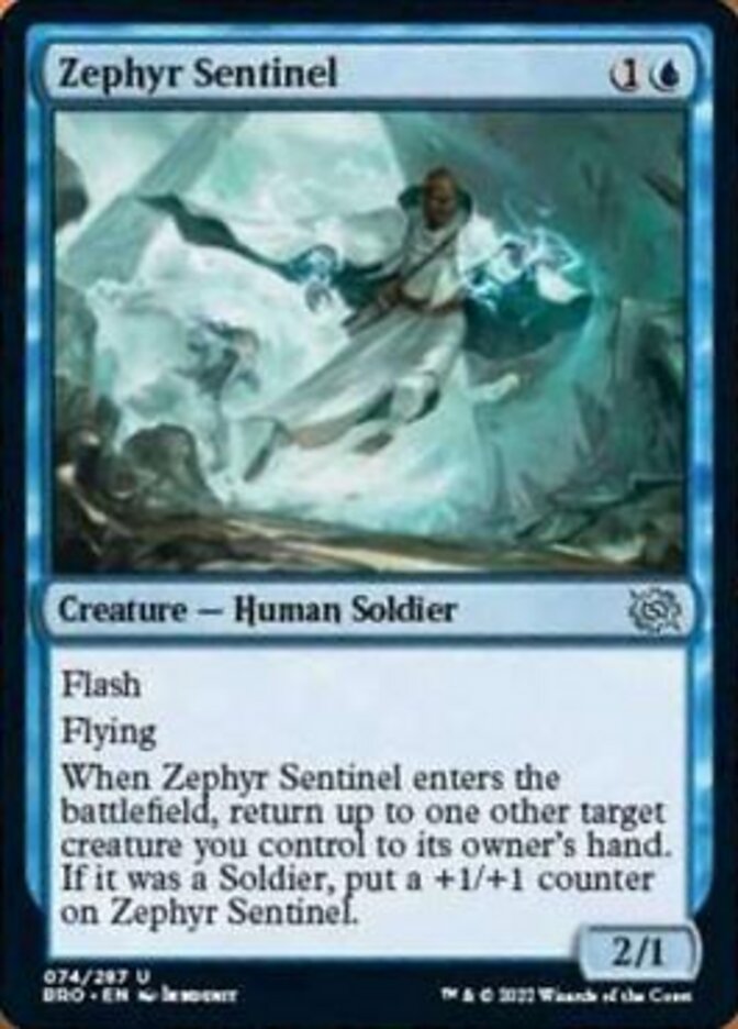 Zephyr Sentinel [The Brothers' War] | Silver Goblin