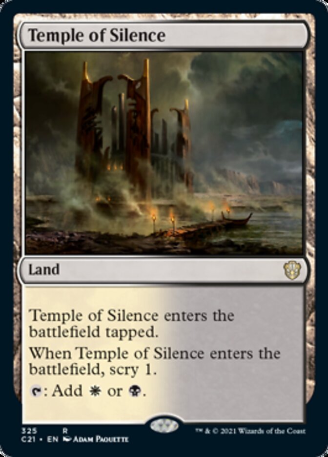 Temple of Silence [Commander 2021] | Silver Goblin