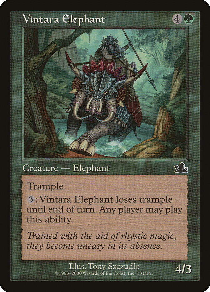Vintara Elephant [Prophecy] | Silver Goblin