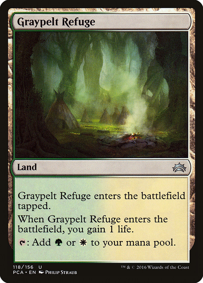 Graypelt Refuge [Planechase Anthology] | Silver Goblin