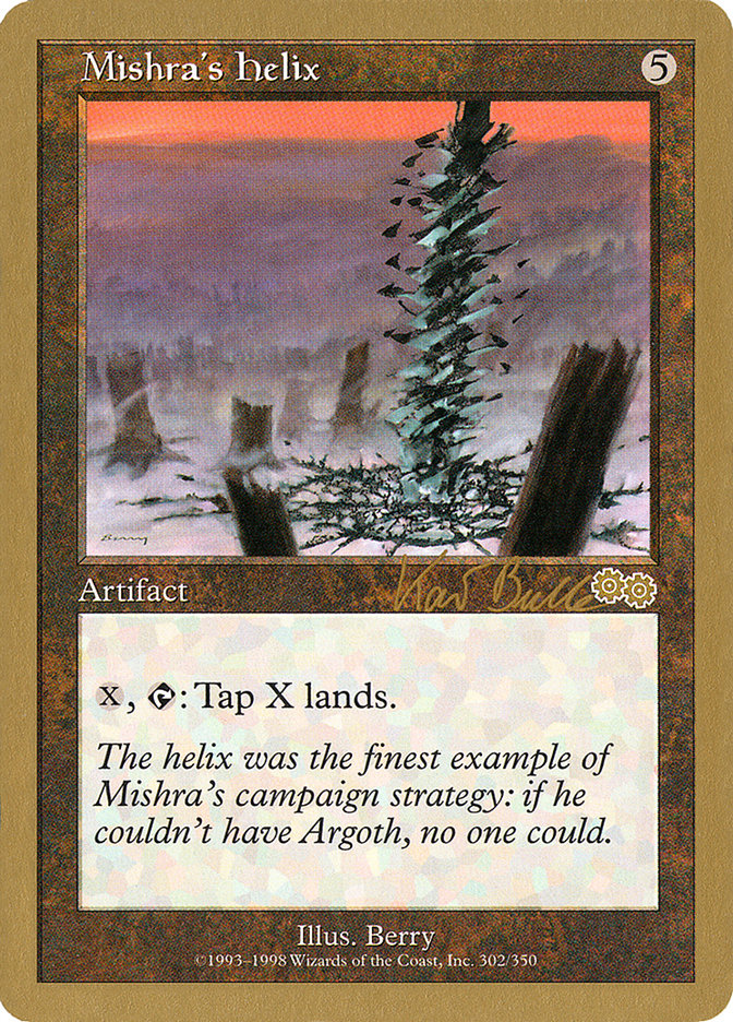 Mishra's Helix (Kai Budde) [World Championship Decks 1999] | Silver Goblin