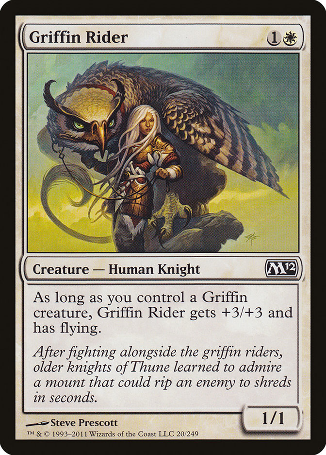 Griffin Rider [Magic 2012] | Silver Goblin
