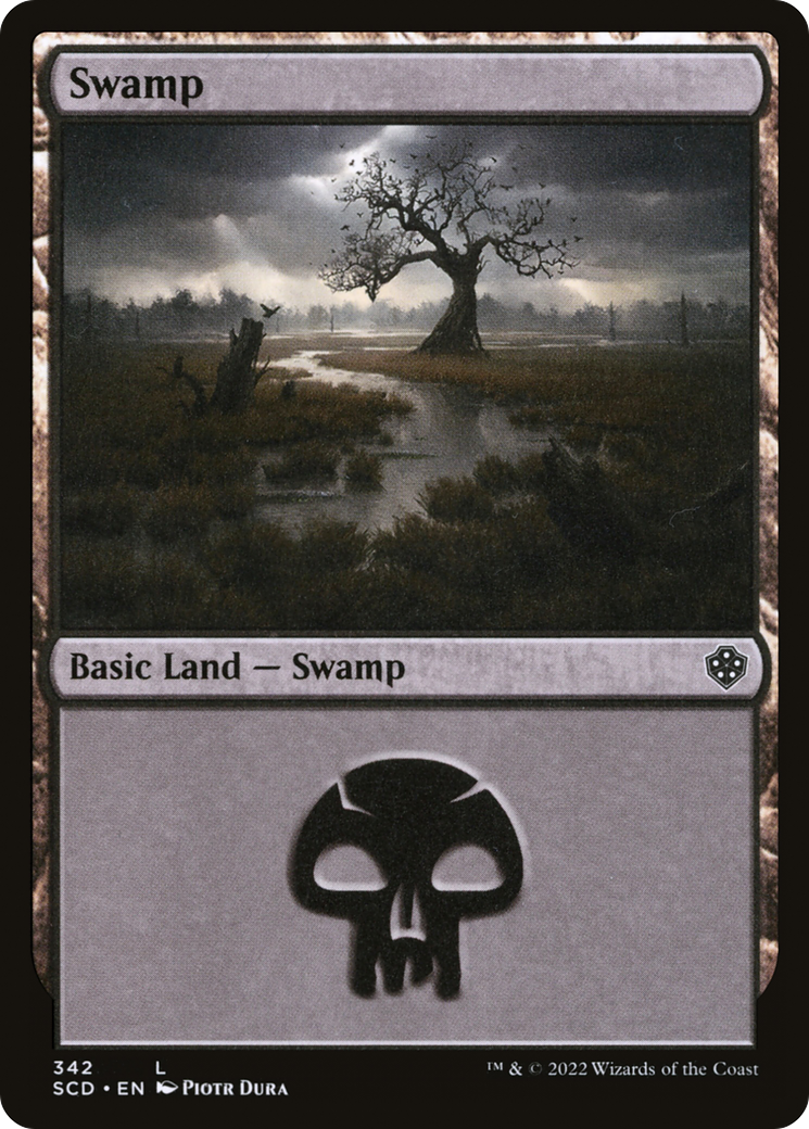 Swamp (342) [Starter Commander Decks] | Silver Goblin