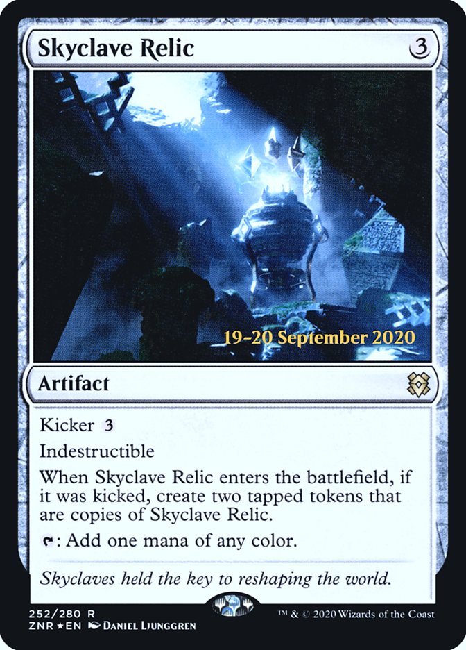 Skyclave Relic [Zendikar Rising Prerelease Promos] | Silver Goblin