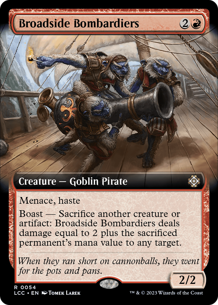 Broadside Bombardiers (Extended Art) [The Lost Caverns of Ixalan Commander] | Silver Goblin