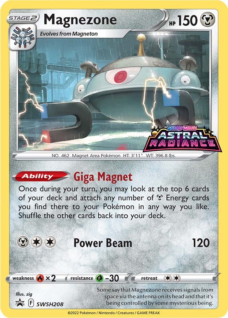 Magnezone (SWSH208) [Sword & Shield: Black Star Promos] | Silver Goblin