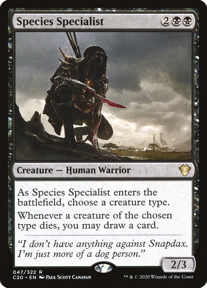 Species Specialist [Commander 2020] | Silver Goblin
