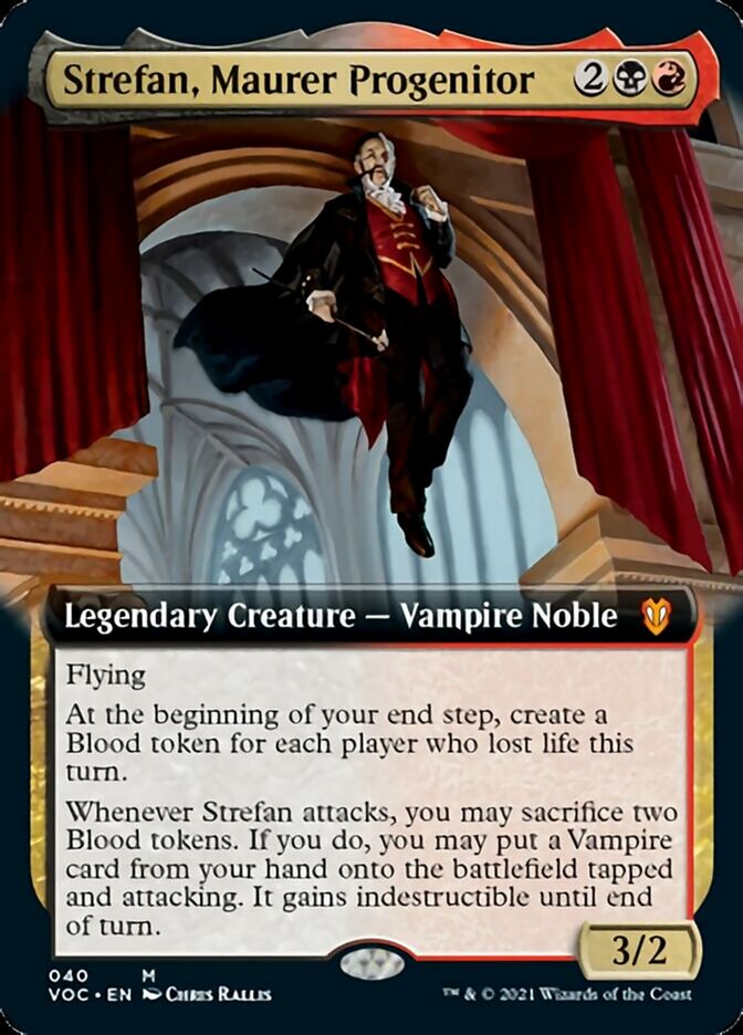 Strefan, Maurer Progenitor (Extended Art) [Innistrad: Crimson Vow Commander] | Silver Goblin