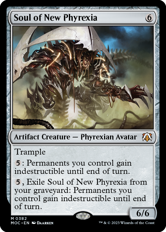 Soul of New Phyrexia [March of the Machine Commander] | Silver Goblin