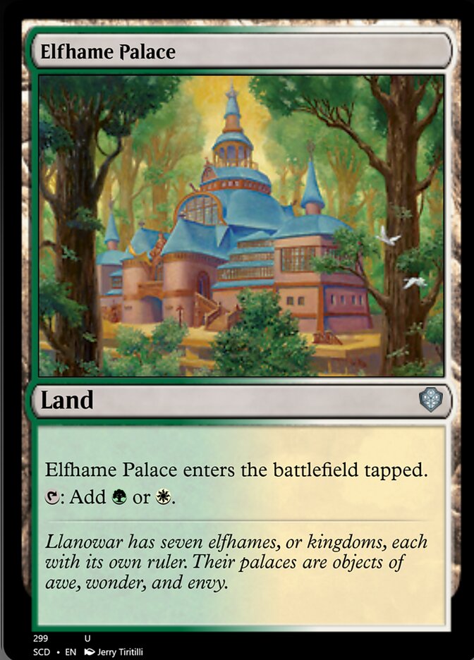Elfhame Palace [Starter Commander Decks] | Silver Goblin