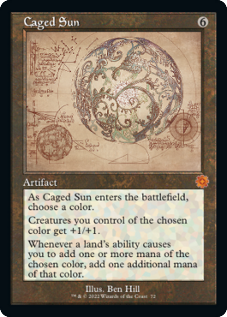 Caged Sun (Retro Schematic) [The Brothers' War Retro Artifacts] | Silver Goblin