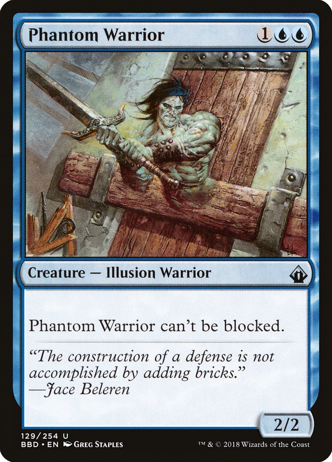 Phantom Warrior [Battlebond] | Silver Goblin