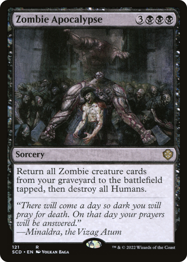 Zombie Apocalypse [Starter Commander Decks] | Silver Goblin